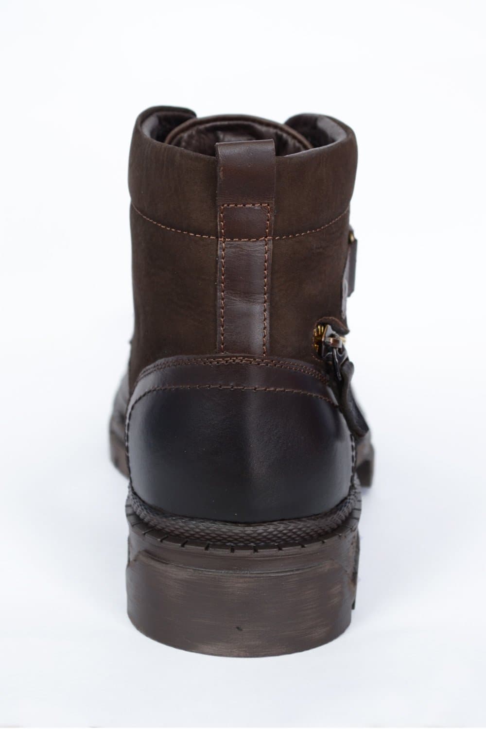 Bota de cuero Darkwood de Santo en café oscuro — vista 7